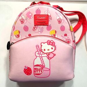 Loungefly/Sanrio Hello Kitty Strawberry Milk Backpack